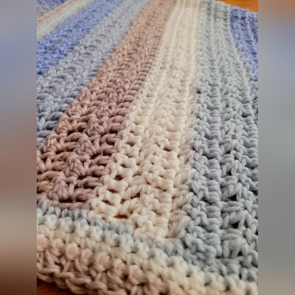 Blanket- Hand Made Crochet - Picture 2 of 4